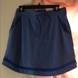 Blue active skort